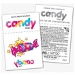 2" x 3" Custom Tear & Share Temporary Tattoo Sheet   | https://www.bestnamebadges.com