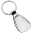 Droplet Economy Laser Engraved Metal Keyholder | https://www.bestnamebadges.com