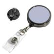 Dublin Gunmetal 30" Retractable Badge Reel | https://www.bestnamebadges.com