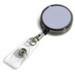 Dublin Gunmetal 30" Retractable Badge Reel | https://www.bestnamebadges.com