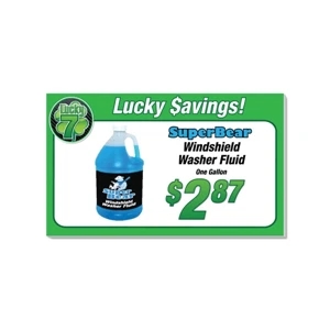 Pump Topper - 12" x 20" Double Sided Full Color