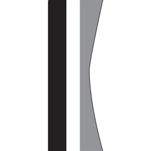 Semi-Stock 3 Color Tower Attention Flag | https://www.bestnamebadges.com