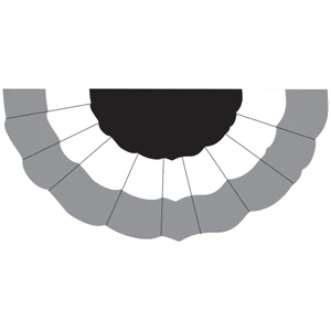 Semi-Stock 3 Stripe Full Fan | https://www.bestnamebadges.com