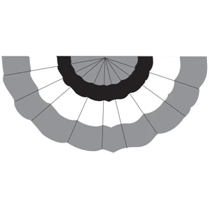 Semi-Stock 4 Stripe Full Fan | https://www.bestnamebadges.com