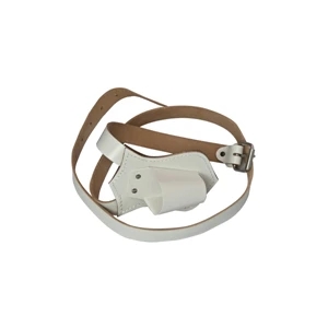 Single Strap Leather Carrying Belt | https://www.bestnamebadges.com