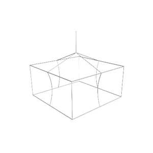 Hardware for Large Hanging Banner - Square | https://www.bestnamebadges.com