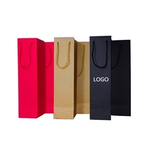 Single Wine Bottle Bag