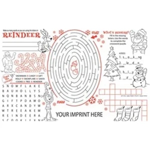 Christmas Activity Placemat