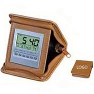 Alarm Clock in PU Case