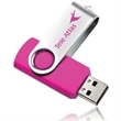 8GB Swivel USB Flash Drives | https://www.bestnamebadges.com