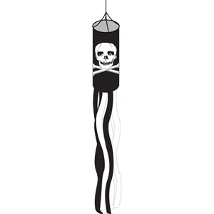 Jolly Roger Pennant Windsock