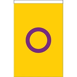 Intersex Deluxe Garden Flag | https://www.bestnamebadges.com