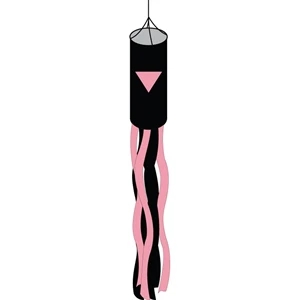 Pink Triangle Windsock