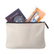 Avery Cotton Zippered Pouch | https://www.bestnamebadges.com