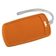 Traveler Rectangular Luggage Tag | https://www.bestnamebadges.com