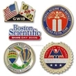 2" Custom Lapel Pins - Photo Etched | https://www.bestnamebadges.com