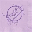Luncheon Napkin with Coined Edge | https://www.bestnamebadges.com