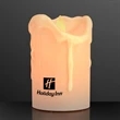 Windproof LED Pillar Candle with Moving Flame | https://www.bestnamebadges.com