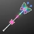 Light Up Pretty Butterfly Wand | https://www.bestnamebadges.com