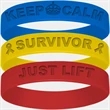 Silicon Debossed Wristbands | https://www.bestnamebadges.com