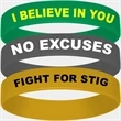 Custom Printed Silicone Wristbands-A | https://www.bestnamebadges.com