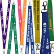 Custom Polyester Lanyards | https://www.bestnamebadges.com