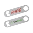 Mini Paddle Style Stainless Steel Bottle Opener | https://www.bestnamebadges.com