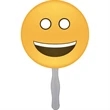 Emoji Hand Fan | https://www.bestnamebadges.com