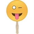 Emoji Hand Fan | https://www.bestnamebadges.com