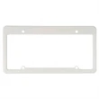 License Plate Frame (4 Holes - Straight Top) | https://www.bestnamebadges.com