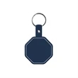 Stop Sign Flexible Key Tag with Split Ring Keychain | https://www.bestnamebadges.com