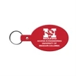 Oval Flexible Key Tag with Split Ring Key-Chain | https://www.bestnamebadges.com