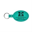 Oval Flexible Key Tag with Split Ring Key-Chain | https://www.bestnamebadges.com
