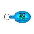 Oval Flexible Key Tag with Split Ring Key-Chain | https://www.bestnamebadges.com