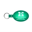 Oval Flexible Key Tag with Split Ring Key-Chain | https://www.bestnamebadges.com