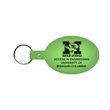 Oval Flexible Key Tag with Split Ring Key-Chain | https://www.bestnamebadges.com