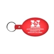 Oval Flexible Key Tag with Split Ring Key-Chain | https://www.bestnamebadges.com