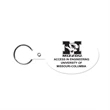 Oval Flexible Key Tag with Split Ring Key-Chain | https://www.bestnamebadges.com