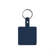 Square Shape Flexible Key Tag with Keychain | https://www.bestnamebadges.com
