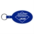 Large Oval Flexible Key Tag Keyring | https://www.bestnamebadges.com