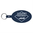Large Oval Flexible Key Tag Keyring | https://www.bestnamebadges.com