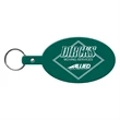 Large Oval Flexible Key Tag Keyring | https://www.bestnamebadges.com