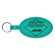 Large Oval Flexible Key Tag Keyring | https://www.bestnamebadges.com