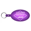 Large Oval Flexible Key Tag Keyring | https://www.bestnamebadges.com