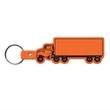 Truck Shape Flexible Key Tag with Keyring | https://www.bestnamebadges.com