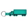 Truck Shape Flexible Key Tag with Keyring | https://www.bestnamebadges.com