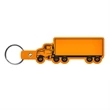 Truck Shape Flexible Key Tag with Keyring | https://www.bestnamebadges.com