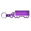 Truck Shape Flexible Key Tag with Keyring | https://www.bestnamebadges.com