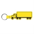 Truck Shape Flexible Key Tag with Keyring | https://www.bestnamebadges.com