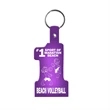 #1 Shape Flexible Key Fob KeyTag | https://www.bestnamebadges.com